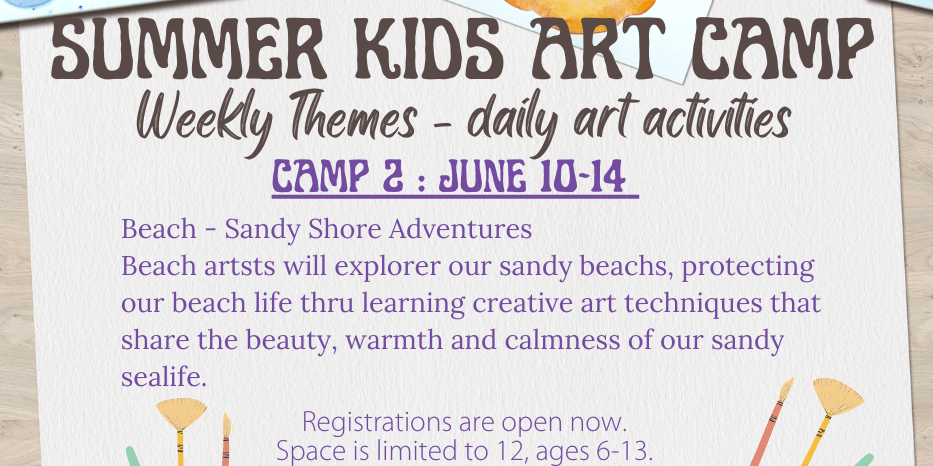 Camp 2- Beach-A Sandy Shore Adventure (June 10-14)