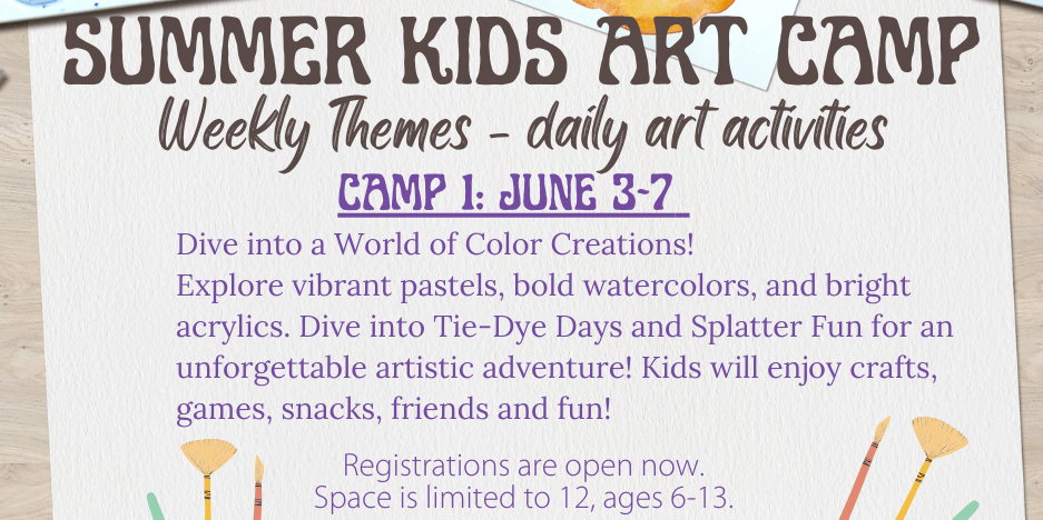 Summer Camp #1 - Color Explorers - Where Creativity Blooms in every HUE