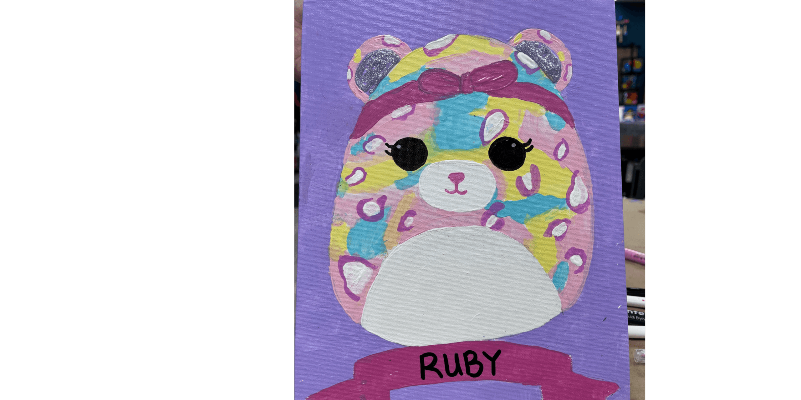 DIY Squishmallow ART Class